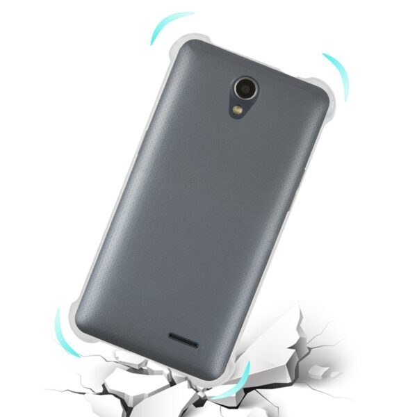 Reiko Zte Maven 2/ Chapel (Z831) Clear Bumper Case With Air Cushion Protection In Clear - Image 3