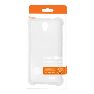 Reiko Zte Maven 2/ Chapel (Z831) Clear Bumper Case With Air Cushion Protection In Clear - Image 4
