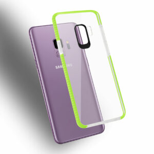 Reiko Samsung Galaxy S9 Soft Transparent TPU Case In Clear Green - Image 3
