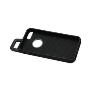 REIKO IPHONE SE/ 5S/ 5 DROPPROOF WORKOUT HYBRID CASE WITH HOOK IN BLACK - Image 3