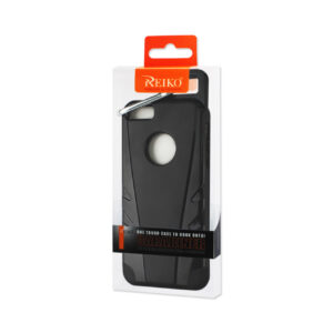 REIKO IPHONE SE/ 5S/ 5 DROPPROOF WORKOUT HYBRID CASE WITH HOOK IN BLACK - Image 4