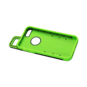 REIKO IPHONE 5/5S/SE DROPPROOF WORKOUT HYBRID CASE WITH HOOK IN BLACK GREEN - Image 3