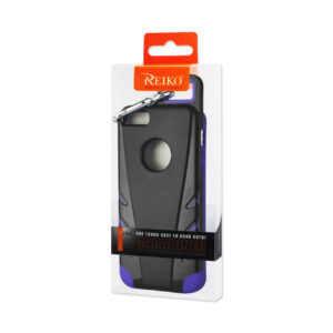 REIKO IPHONE 5/5S/SE DROPPROOF WORKOUT HYBRID CASE WITH HOOK IN BLACK PURPLE - Image 4