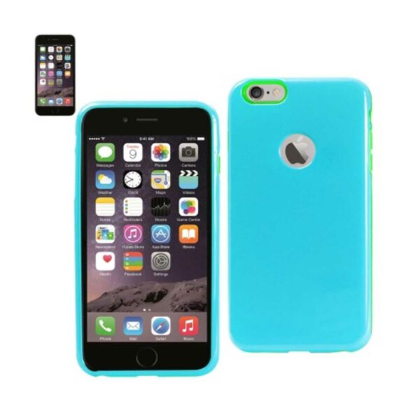 REIKO IPHONE 6 PLUS SLIM ARMOR CANDY SHIELD CASE IN BLUE