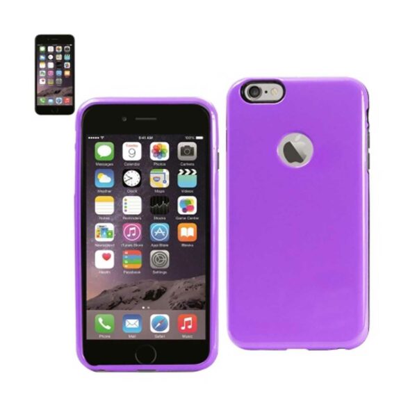 REIKO IPHONE 6 PLUS SLIM ARMOR CANDY SHIELD CASE IN PURPLE