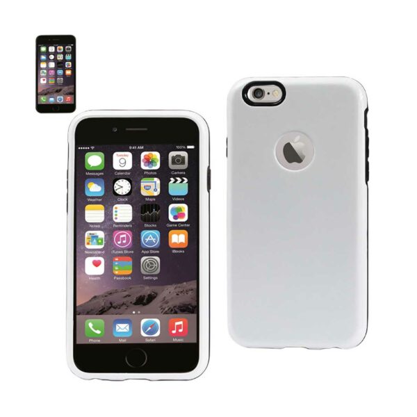 REIKO IPHONE 6 PLUS SLIM ARMOR CANDY SHIELD CASE IN WHITE