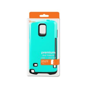 REIKO SAMSUNG GALAXY NOTE 4 CANDY SHIELD CASE WITH CARD HOLDER IN BLUE - Image 4