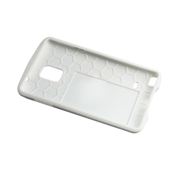 REIKO SAMSUNG GALAXY NOTE 4 CANDY SHIELD CASE WITH CARD HOLDER IN WHITE - Image 3
