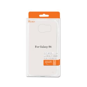REIKO SAMSUNG GALAXY S6 CLEAR BACK FRAME BUMPER CASE IN CLEAR - Image 4