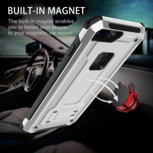 APPLE IPHONE XS Case With Kickstand In Silver - Image 2