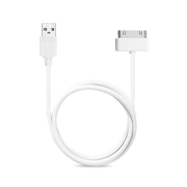 REIKO IPHONE 4G 1 AMP 3-IN-1 CAR CHARGER WALL ADAPTER WITH CABLE IN WHITE - Image 3