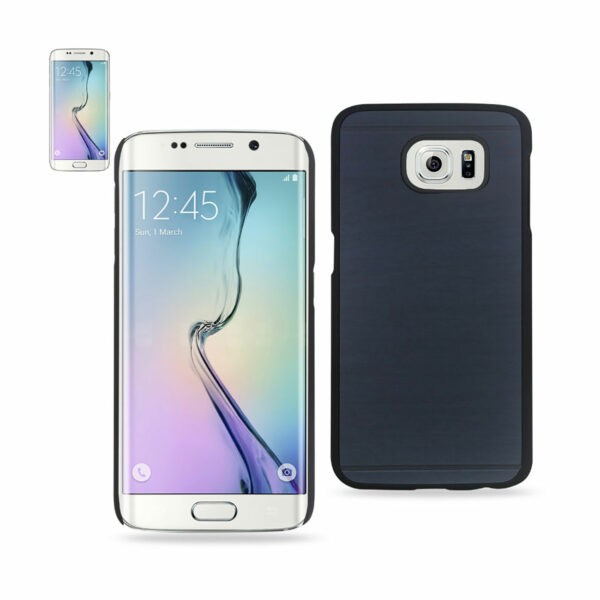 REIKO SAMSUNG GALAXY S6 EDGE WOOD PATTERN CASE IN NAVY